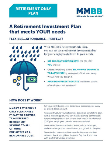 Retirement Only Plan (Print on demand)