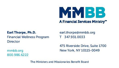Business Card - Earl Thorpe