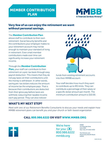 Member Contribution Plan (Print on demand)