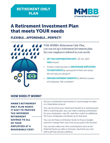 Retirement Only Plan (Print on demand)