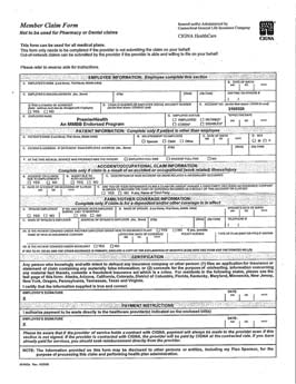 PremierHealth Group Medical Direct Claim Form (Print on demand)