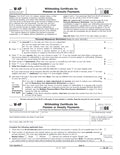 W-4P Withholding Certificate with Pension (Print on demand)