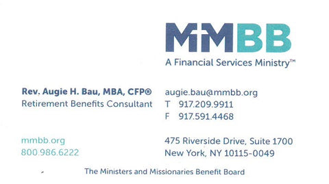 Business Card - Augie Bau (BCAB0915)